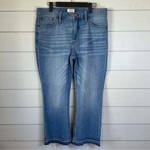 J. Crew billie Demi Boot crop jeans women's size 30 P‎
